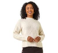 Roman Petite Cable Knit Jumper In Beige Beige 14
