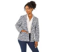 Roman Petite Collared Boucle Jacket In Navy Navy 18