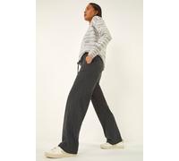 Roman Women's Petite Corduroy Drawstring Trouser in Grey | Size: 8 Roman Grey 8