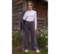 Roman Petite Corduroy Pocket Jean In Charcoal Charcoal