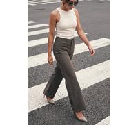 Roman Petite Cotton Stretch Pocket Jean In Taupe Taupe