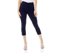 Roman Petite Cropped Stretch Trouser In Navy Navy 10