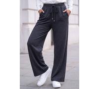 Roman Women's Petite Drawstring Ponte Trouser in Grey | Size: 12