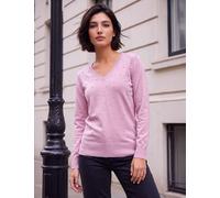 Roman Petite Embellished V-Neck Jumper Light Pink