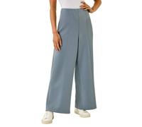 Roman Petite Front Seam Stretch Trouser In Blue Blue 8