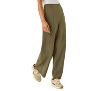 Roman Petite Front Seam Stretch Trouser In Khaki Khaki 10