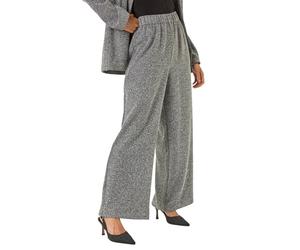 Roman Petite Herringbone Trouser for Women UK - Ladies Everyday Autumn Winter Comfy Soft Evening Vacation Work Party Night Out