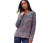 Roman Petite Knit Jumper for Women UK - Ladies Smart Round Neck Long Sleeve Multicoloured Hip Length Sweater Casual Daywear Knitwear Layering Everyday Weekend Outfit