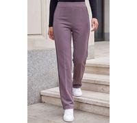 Roman Women's Petite Side Stripe Trouser in Taupe | Size: 16