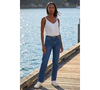 Roman Women's Petite Stretch Straight Leg Jeans in Indigo | Size: 18 Roman Indigo 18