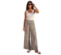 Roman Petite Textured Stretch Trouser for Women UK - Ladies Everyday Holiday Spring Summer Comfy Soft Evening Vacation Work Party