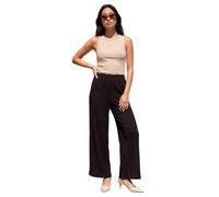 Roman Women's Petite Textured Stretch Trouser in Chocolate | Size: 18 Roman Chocolate 18