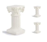 Roman Pillar,3Pieces Roman column sculpture decoration Column Resin Statue Ornaments Wedding Table Decor Sand Table Game Decor Indoor Outdoor Home Garden Candlelight Dinner Showcase Decoration