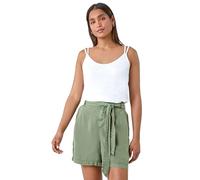 Roman Plain Double Strap Stretch Vest Top for Women UK - Ladies Spring Everyday Summer Holiday V-Neckline Comfy Sleeveless Soft Jersey Fabric Shirt Vacation Tanks - White - Size 14