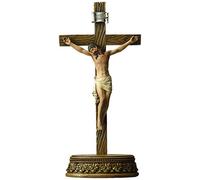 Roman Joseph's Studio, Cross and Crucifix Collection, 8.5" H 2 PC SET CRUCIFIX, Home Décor, Devout Gift, Prayerful Inspiration (2x6x8)