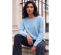 Roman Women's Ribbon Bow Tie Back Jumper in Blue | Size: 12 Roman Blue 12