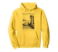 Roman Roads Paving the Way Funny History Pullover Hoodie