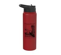 Roman Roads Paving The Way Funny History Stainless Steel Insulated Water Bottle