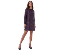 Roman Sequin Embellished Tunic Dress In Purple Purple 8
