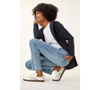 Roman Slim Leg Stretch Mom Jeans In Blue Blue 10