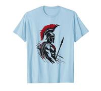Roman Soldier T-Shirt, Men, Baby Blue, Large