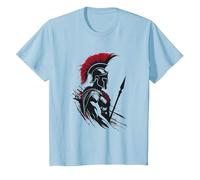 Roman Soldier T-Shirt, Youth, Baby Blue, 3T