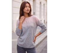 Roman Originals Thick Jumper for Women UK - Ladies Winter Autumn Smart Casual Knit Knitted Knitwear Pull-On Round Crew Neck Long Sleeve Work Office Dinner Party