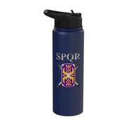 Roman SPQR Shield and Gladius Stainless Steel Insulated Water Bottle