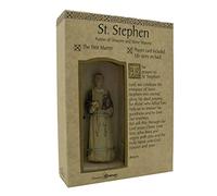 Roman St. Stephen Figure and Prayer Card 40667 by Church Supply Warehouse