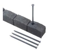 Roman Stone Rubber Garden Border 1.2m