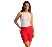 Roman Stretch Shorts for Women UK Ladies Pull On Turned Hem Cut Off Bengaline Mom Boyfriend Boy Denim Casual Cropped Pants Capri Slim Fit Turn Up Summer Crops Mother
