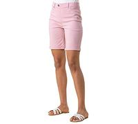 Roman Stretch Shorts for Women UK Ladies Pull On Turned Hem Cut Off Bengaline Mom Boyfriend Boy Denim Casual Cropped Pants Capri Slim Fit Turn Up Summer Crops Mother