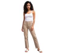 Roman Women's Petite Stretch Straight Leg Jeans in Stone | Size: 16 Roman Stone 16