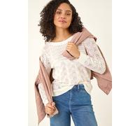 Roman Stripe Wave Knit Jumper Multi 16