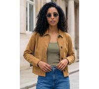 Roman Women's Suedette Button Jacket in Stone | Size: 18 Roman Stone 18