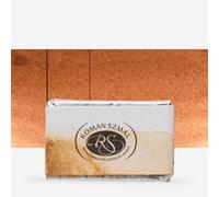 Roman Szmal : Aquarius : Watercolour Paint : Full Pan : Dark Ochre