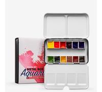 Roman Szmal : Aquarius : Watercolour Paint : Half Pan : Travel Set of 12