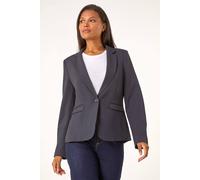 Roman Tailored Single Breasted Blazer In Midnight Midnight 14