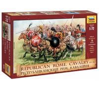 Zvezda Plastic Model Kit Republican Rome Cavalry III-I B.C. Z8038 Re-release 1:72 scale