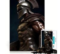 Roman Warrior Glory Jigsaw Puzzle 1000 Piece for Teenagers Logic Sense Toy Calm Pastime Smooth Edge Premium Gift (38x26cm)