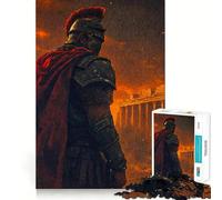 Roman Warrior Ruins Jigsaw Puzzle 1000 Piece for Teenagers Reason Skill Toy Relaxing Fun Exact Cut (38x26cm)