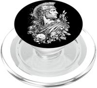 Roman Warrior Wreath Ancient Gladiator Head PopSockets PopGrip for MagSafe
