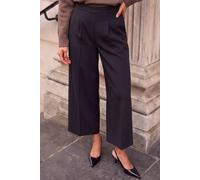 Roman Women's Wide Leg Premium Stretch Culottes in Black | Size: 20 Roman Black 20