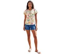 Roman Women Frill Front Vest Top Ladies Ruffle Blouse Summer Spring Special Occasion Evening Holiday Cruise Cocktail Party Short Long Sleeve Sleeveless V-Neck