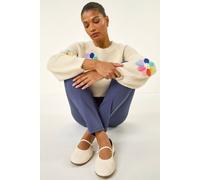 Roman Women's 31" Denim Stretch Jegging in Dark Blue | Size: 16 Roman Dark Blue 16