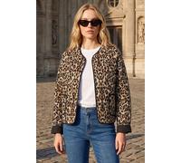Roman Women's Animal Print Reversible Jacket in Natural | Size: 14 Roman Natural 14