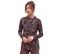 Roman Women's Cowl Neck Long Sleeve Tunic Ladies Lightweight Longline Patterned Top Blouse Snit Autumn Winter Work & Casual Smart Wear Going Out Party Loungewear
