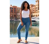 Roman Originals Women Curve Denim Jegging - Ladies Spring Everyday Summer Holiday Autumn Work Winter Pull-On Comfy Soft Vacation - Plus Denim (31 inch) - Size 2628