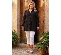 Roman Women's Curve Textured Blouse in Black | Size: 18 Roman Black 18