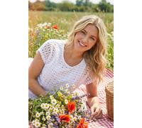 Roman Women's Cut Out Detail Stretch Top in Ivory | Size: 14 Roman Ivory 14